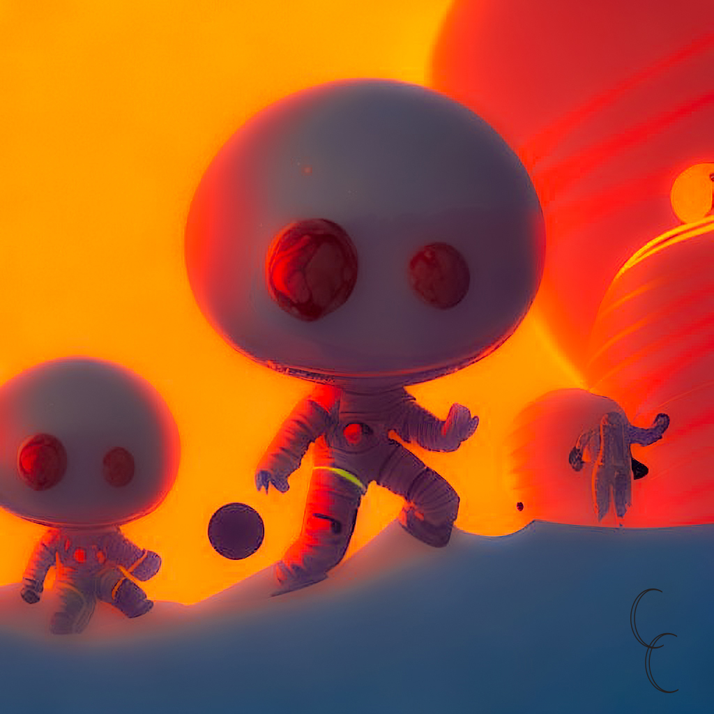 Orange Astronauts